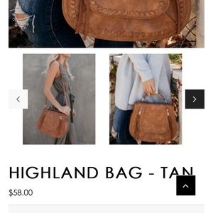 Coveted Vici Highland Bag In Tan